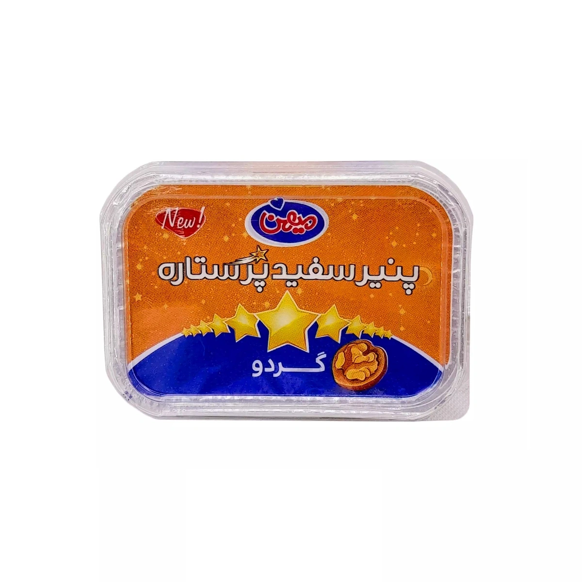 پنیر سفید پرستاره گردویی 200گ میهن