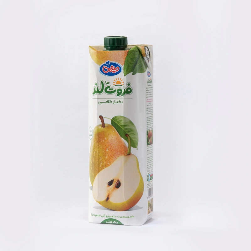 نکتار گلابی یک لیتری فروت لند میهن