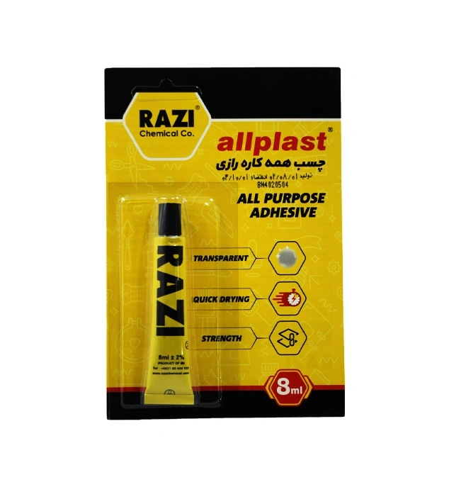 چسب همه کاره 8میل رازی