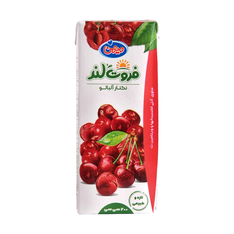 نوشیدنی آلبالو 200 سی سی فروت لند میهن
