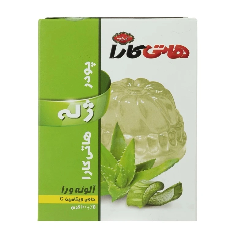 پودر ژله آلوئه ورا 100گ هاتی کارا