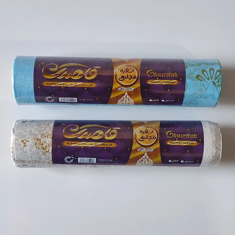 سفره یکبار مصرف کریستالی قاصدک