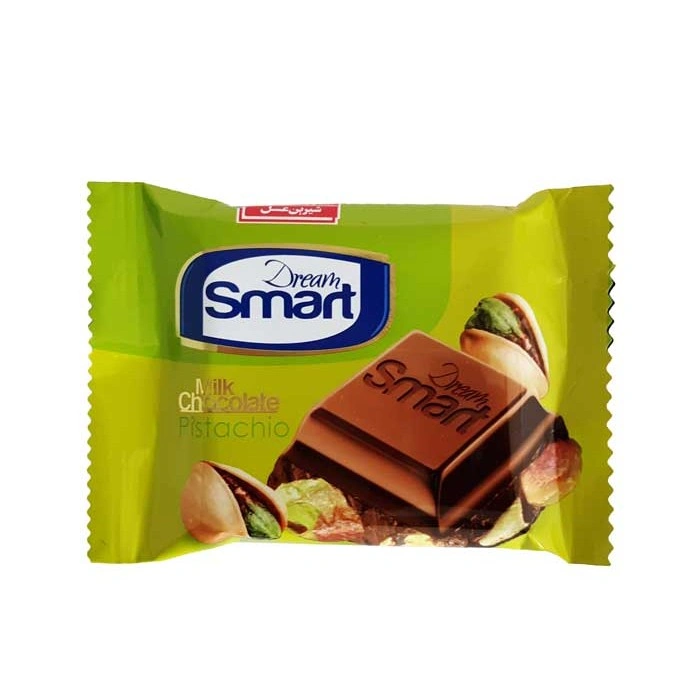 شکلات مغزدار پسته ای دریم اسمارت