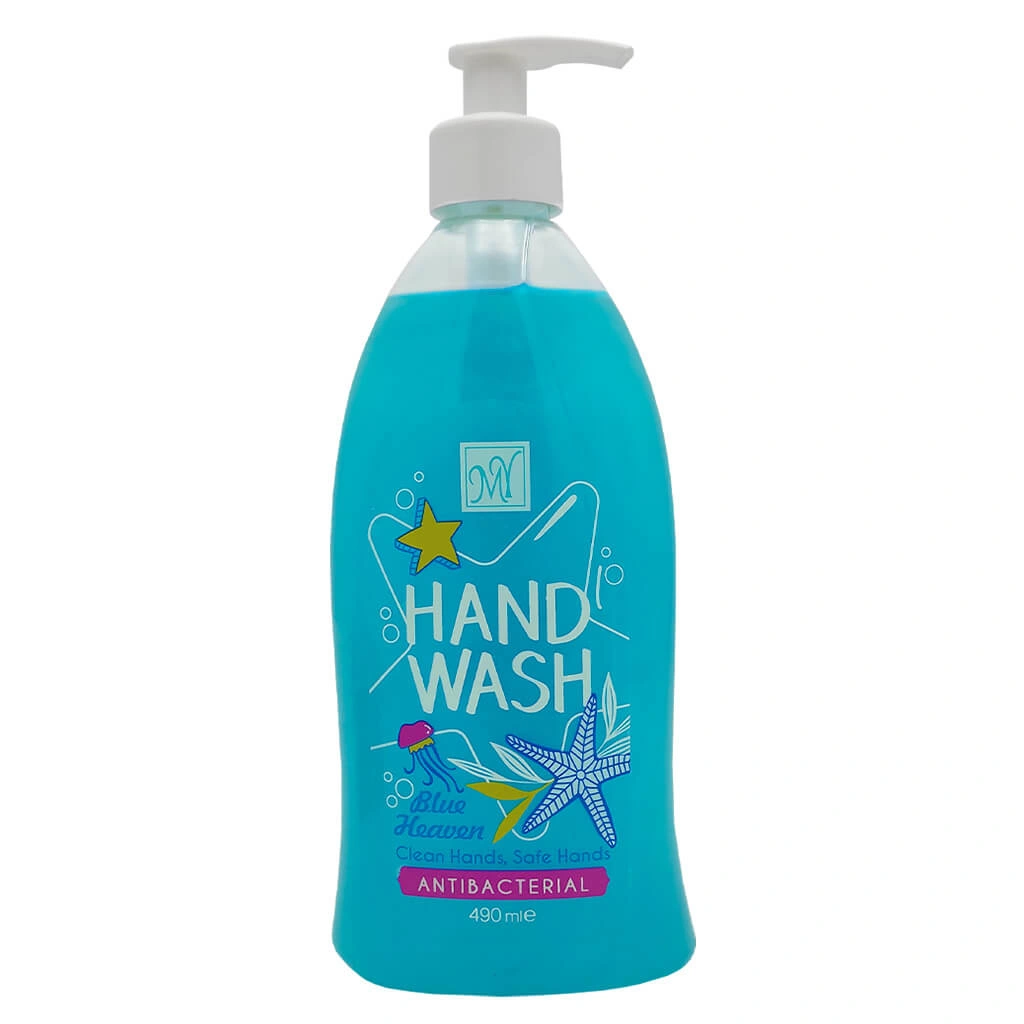 مایع دستشویی صدفی آبی رنگ 490 میلی مای