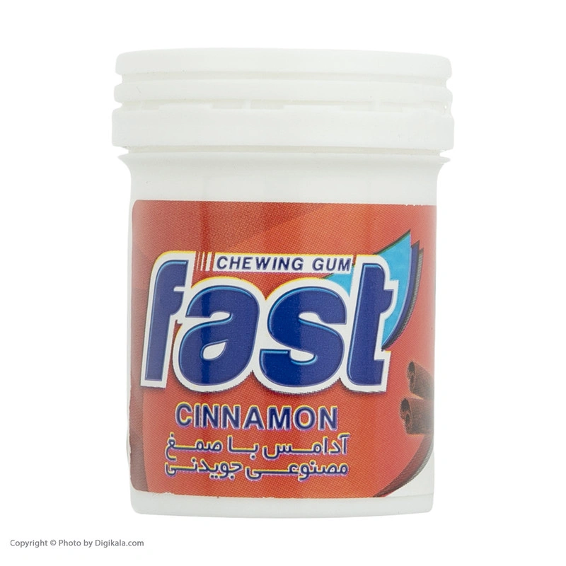 آدامس قوطی باطعم دارچین اکس فست