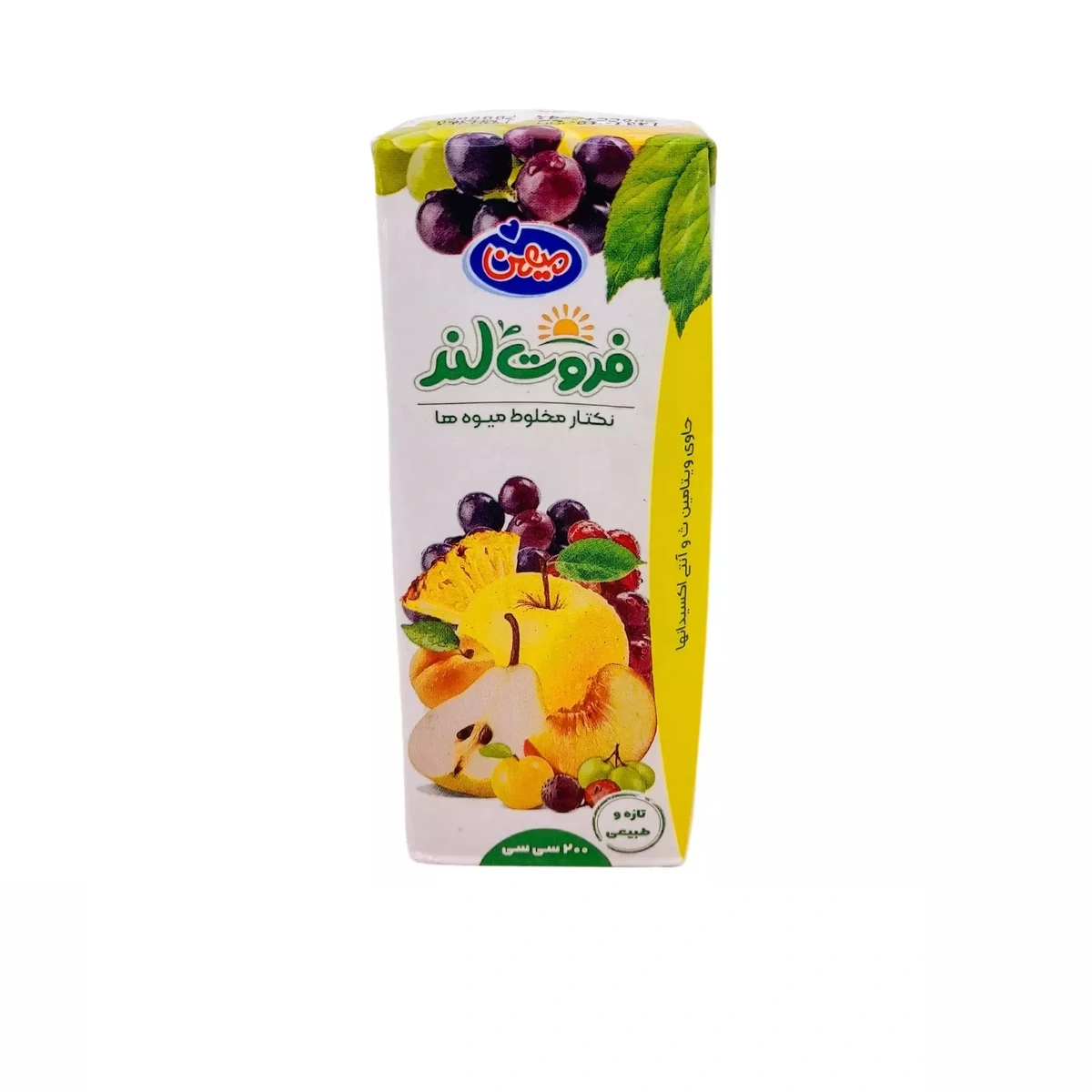نوشیدنی مخلوط میوه ها 200 سی سی فروت لند میهن