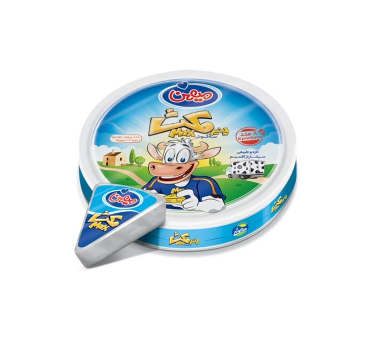 پنیر مکث سه گوش 8 عددی میهن