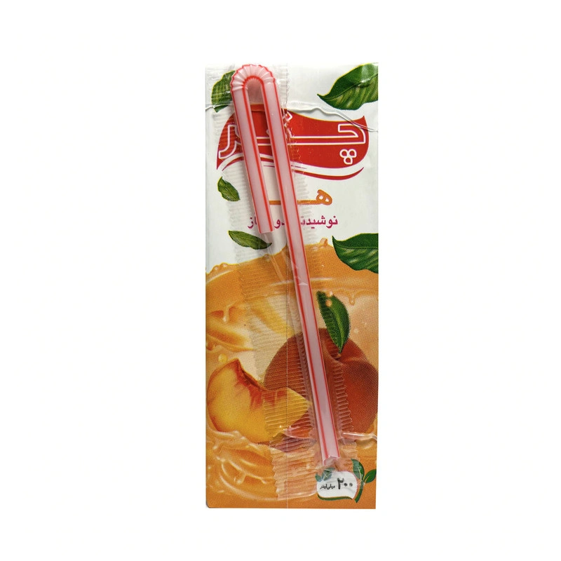 آبمیوه هلو 200میل پاکتی چکر