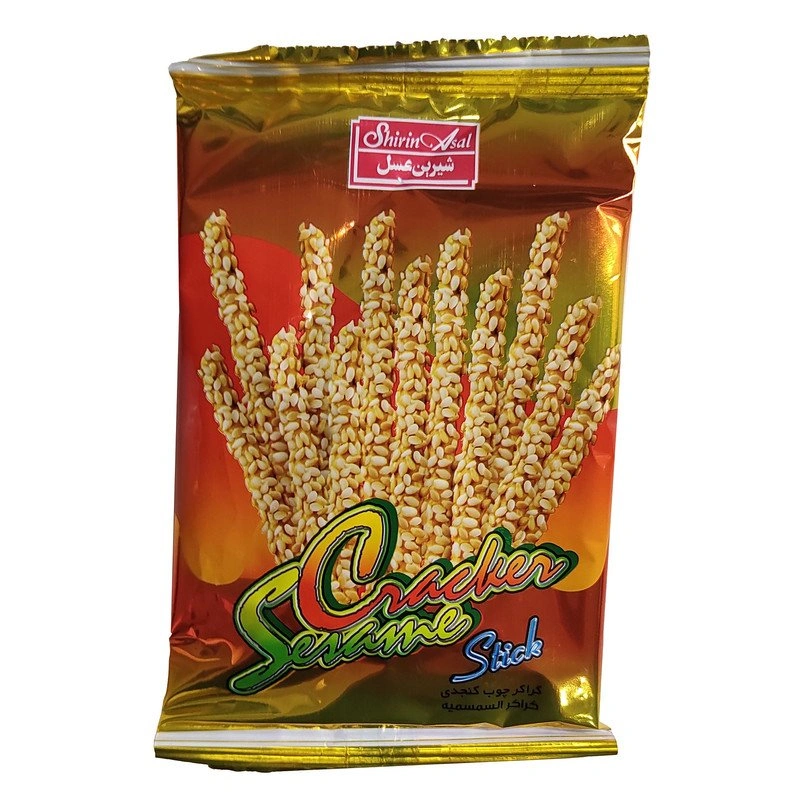 کراکر چوب شور کنجدی شیرین عسل