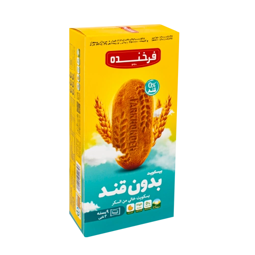 بیسکوییت بدون قند195گ فرخنده