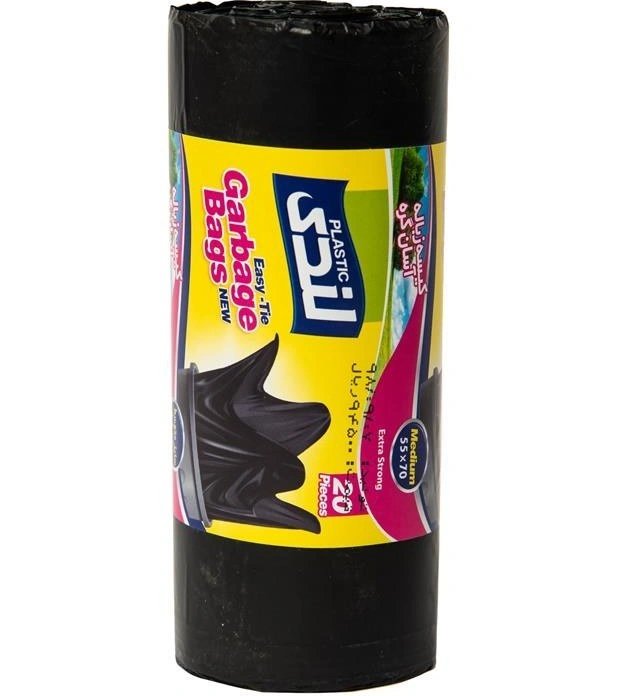 کیسه زباله آُسان گره تک رول 20عددی متوسط لندی