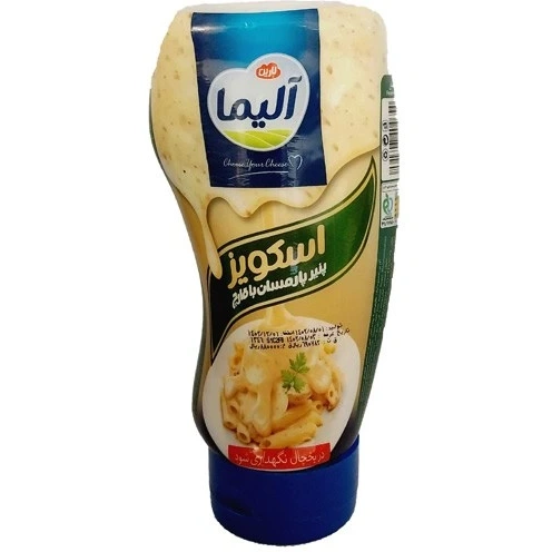 پنیر پارمسان با قارچ اسکویز 400گ آلیما