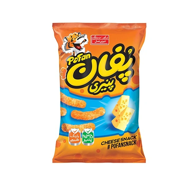 اسنک پنیری 80 گرم پفان
