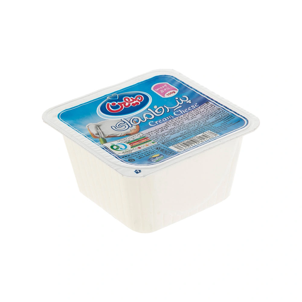 پنیر خامه ای 100 گرمی چهارگوش میهن