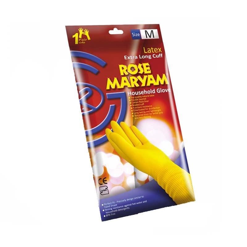 دستکش سایز M ساق بلند رزمریم