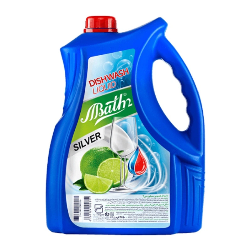 مایع ظرفشویی 3750گرم سیلور لیمو بس2