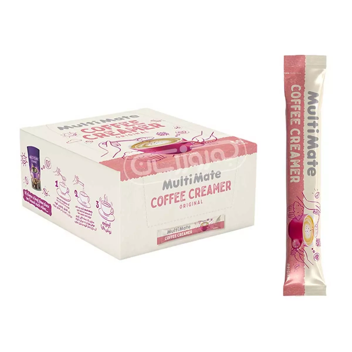 پودر خامه ای کننده غیر لبنی ساشه ای 3گ مولتی میت