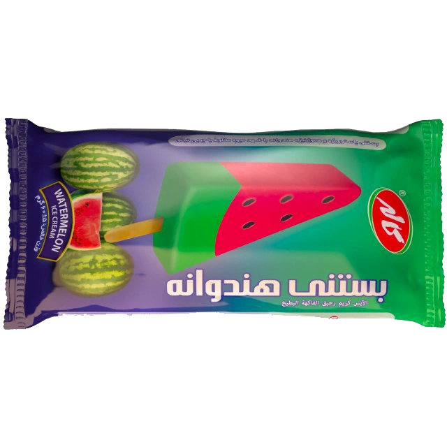 بستنی هندوانه ای 55 گرم کاله
