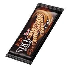 ویفر رولی با کرم قهوه درنا