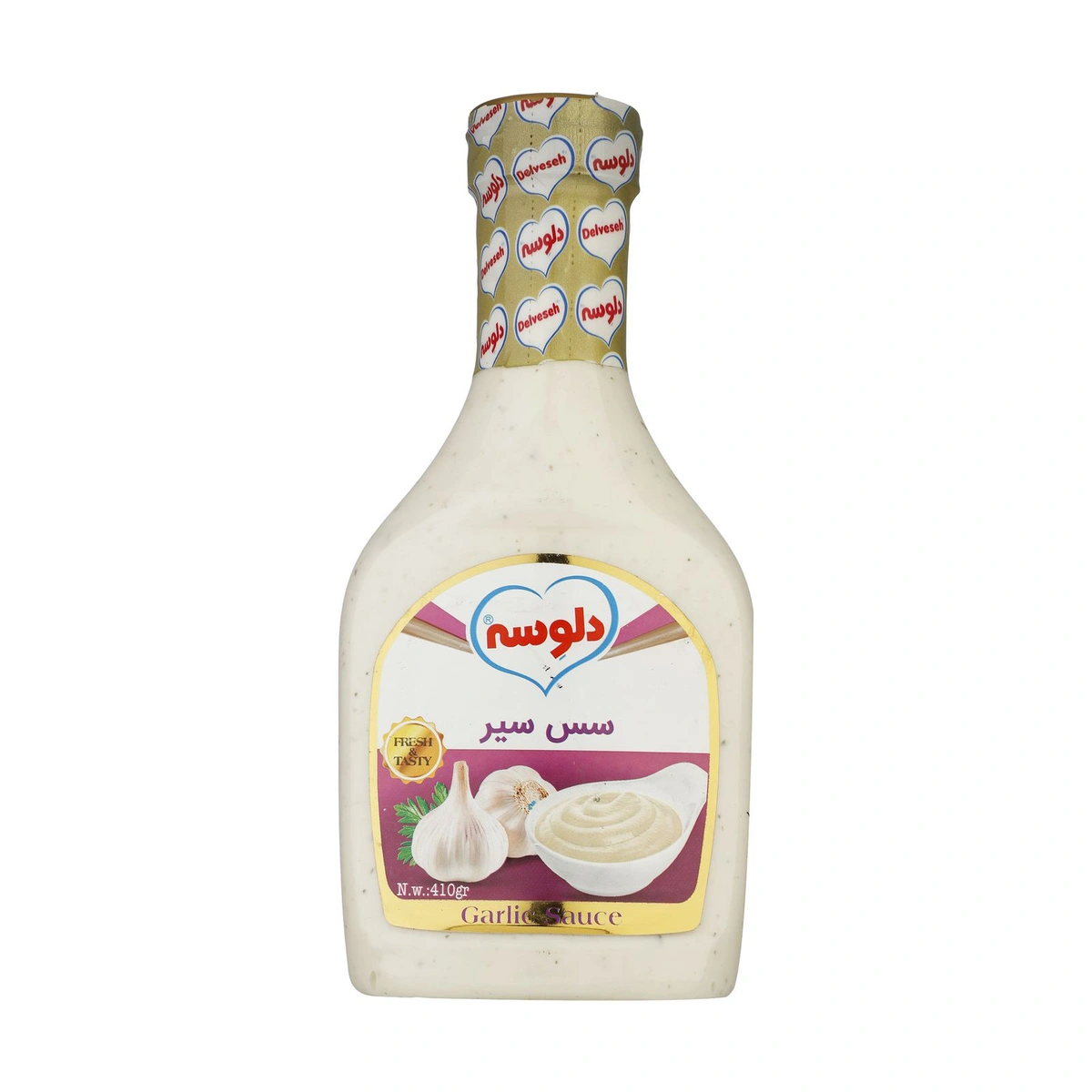 سس سیر 400گرم دلوسه