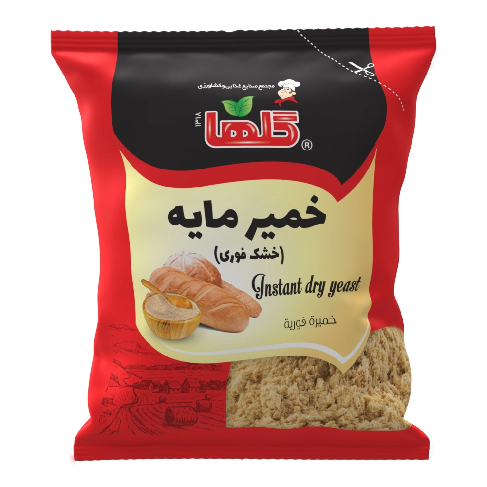 خمیر مایه 50گرم گلها