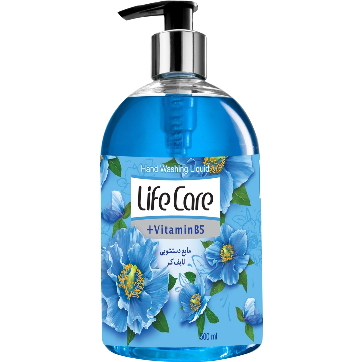 مایع دستشویی شفاف 500میل لایف کر