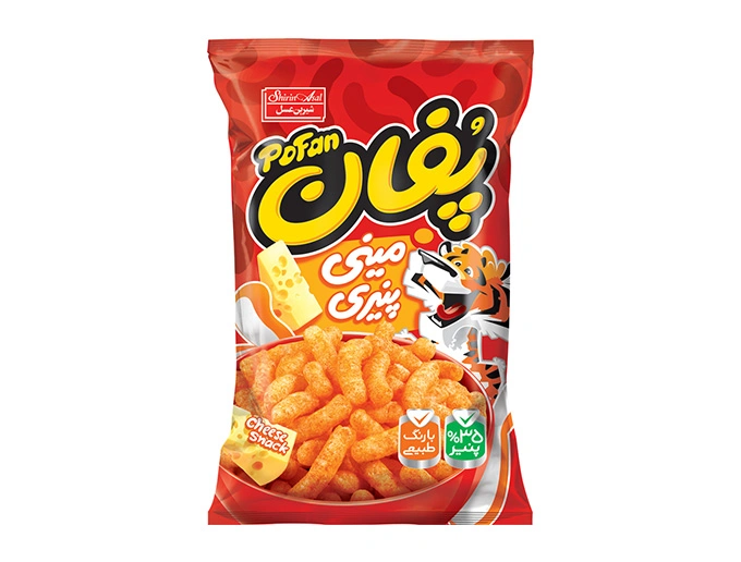 اسنک مینی پنیری پفان شیرین عسل