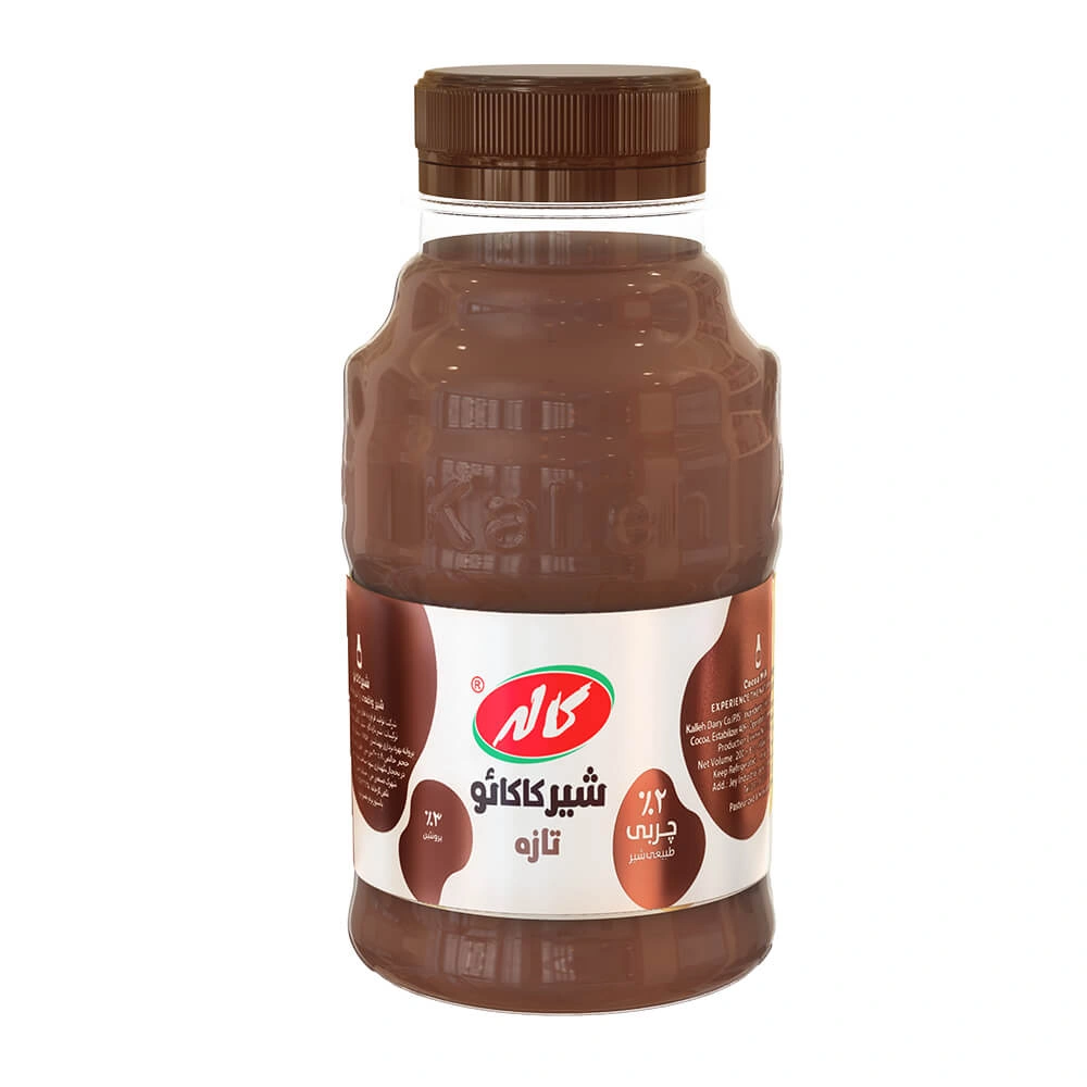 شیر کاکائو 200میل کم چرب کاله
