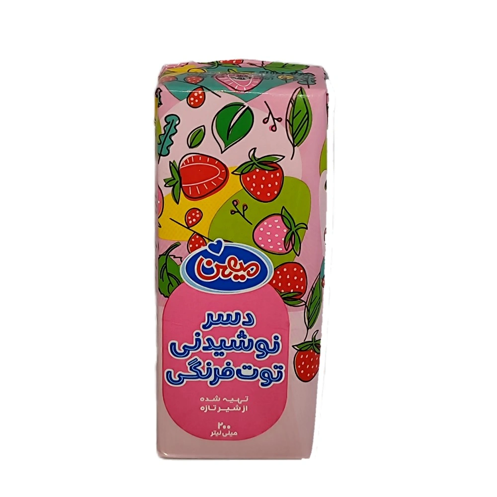 دسر نوشیدنی توت فرنگی200میل میهن