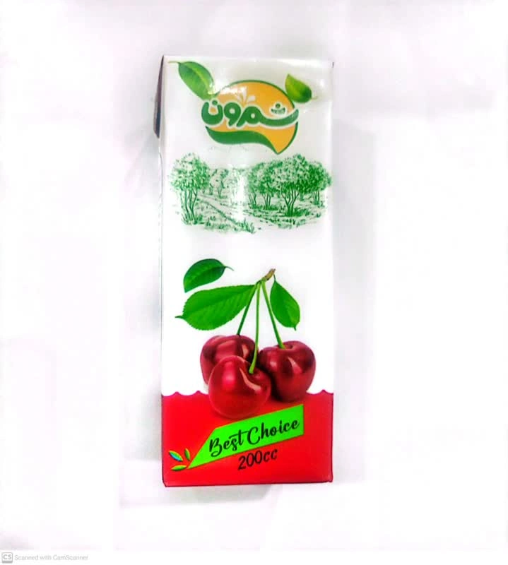 آبمیوه آلبالو200میل شمرون