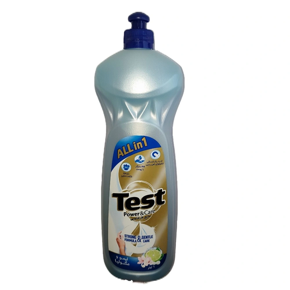 مایع ظرفشویی حاوی گلیسیرین 1لیتر تست