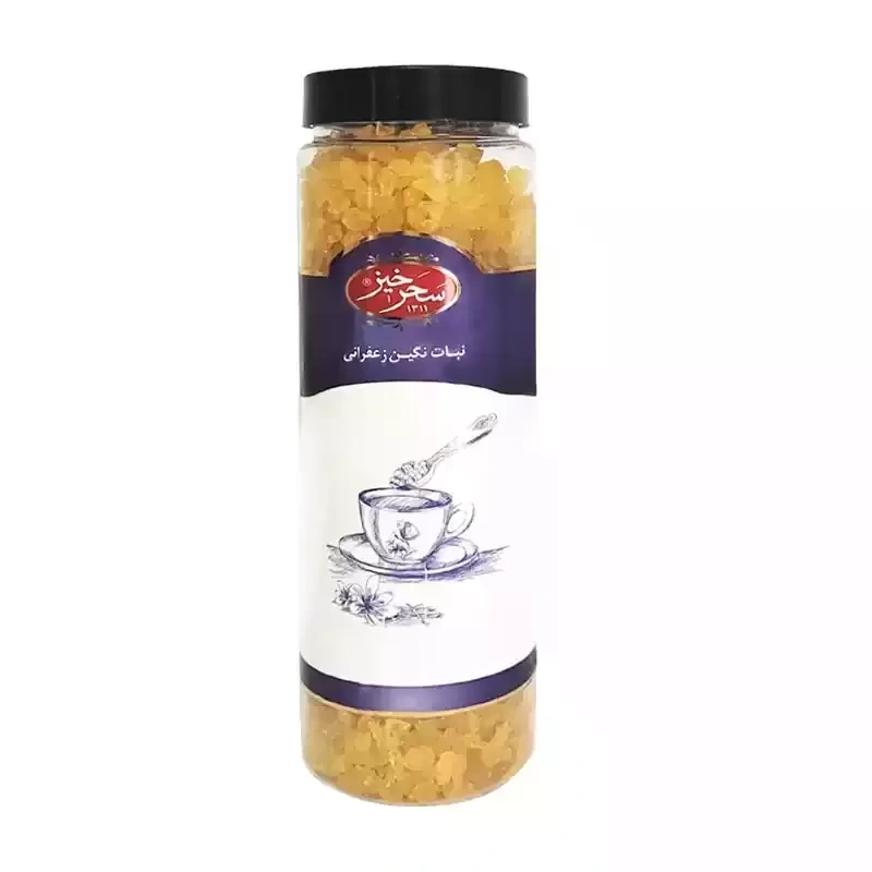 نبات نگین زعفرانی 500گ سحرخیز