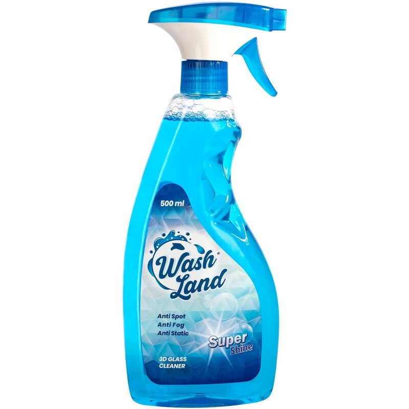 شیشه شوی آبی سوپر شاین 500میل واش لند