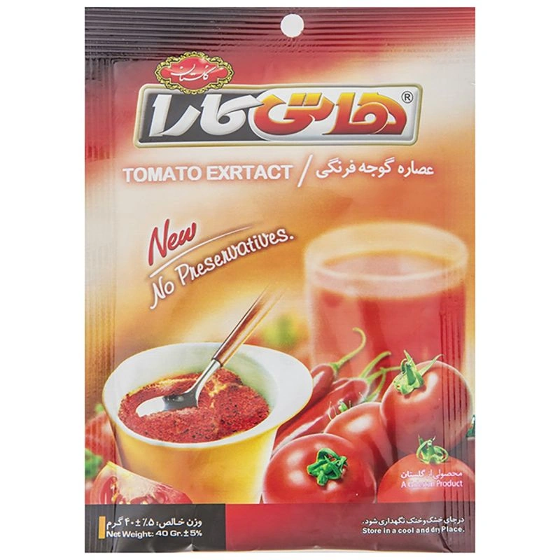 عصاره گوجه فرنگی 40گ هاتی کارا