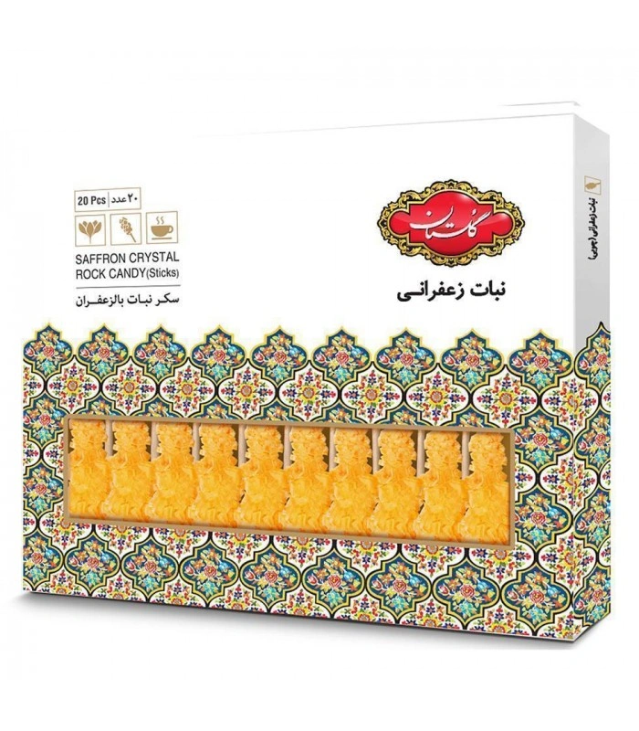 نبات زعفرانی چوبی 20عددی گلستان