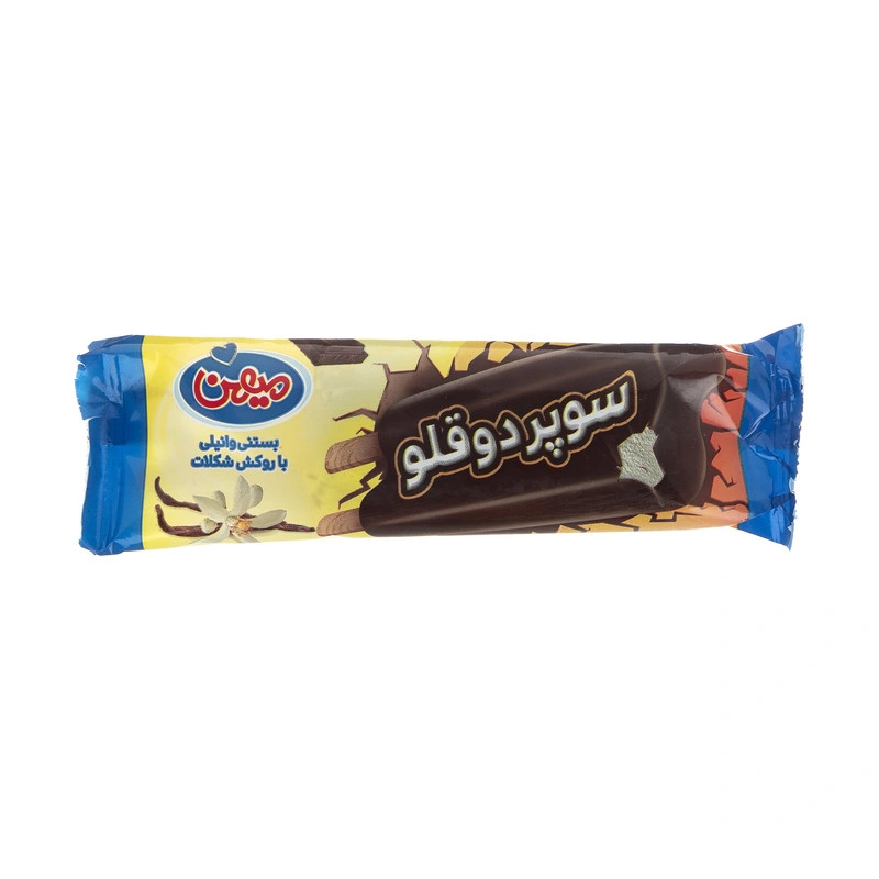 بستنی چوبی دوقلو شکلاتی میهن