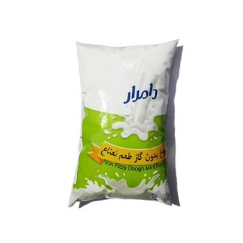دوغ کیسه ای بدون گاز طعم نعناع 900گ دامداران