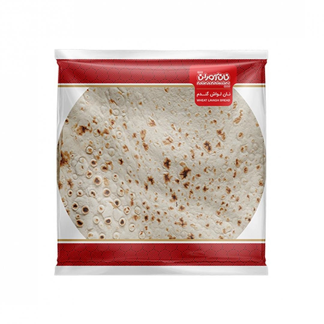 نان لواش گندم 300گرم نان آوران