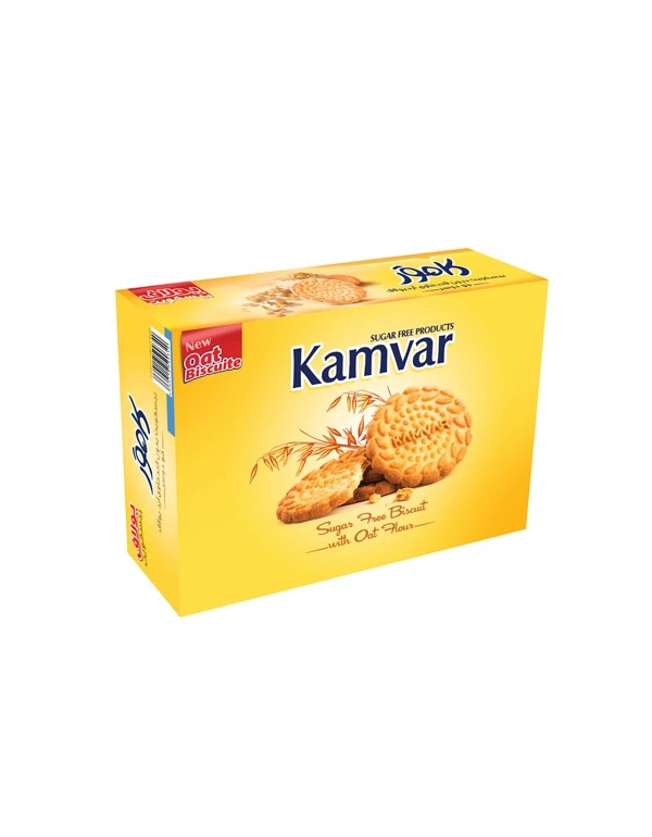 بیسکویت بدون شکر با آرد یولاف کامور