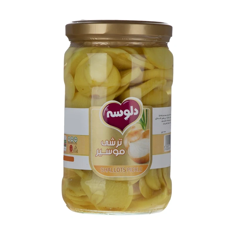 ترشی مو سیر 680گرم دلوسه