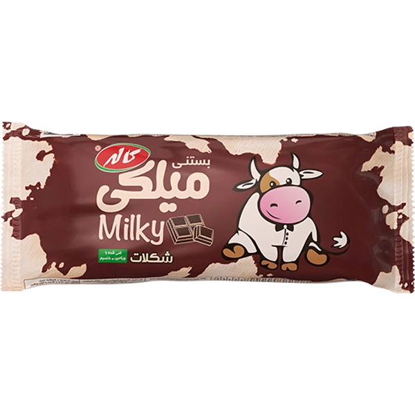 بستنی شیری شکلاتی ویتامینه کاله
