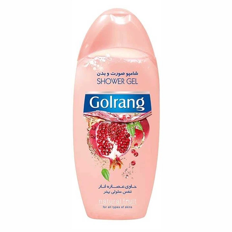 شامپو صورت و بدن انار و ویتامین گلرنگ