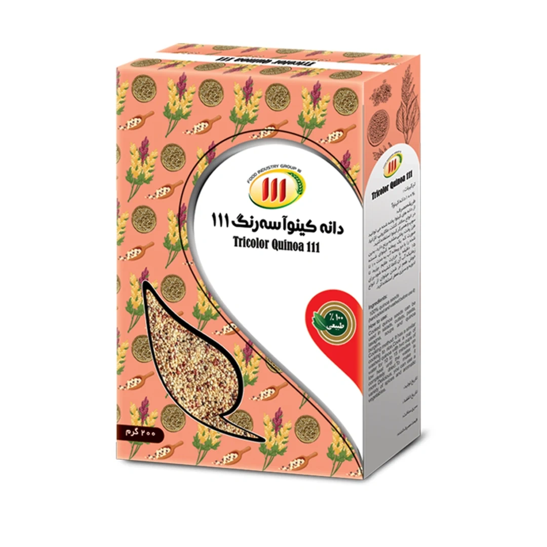 دانه کینوآ سه رنگ200گ 111