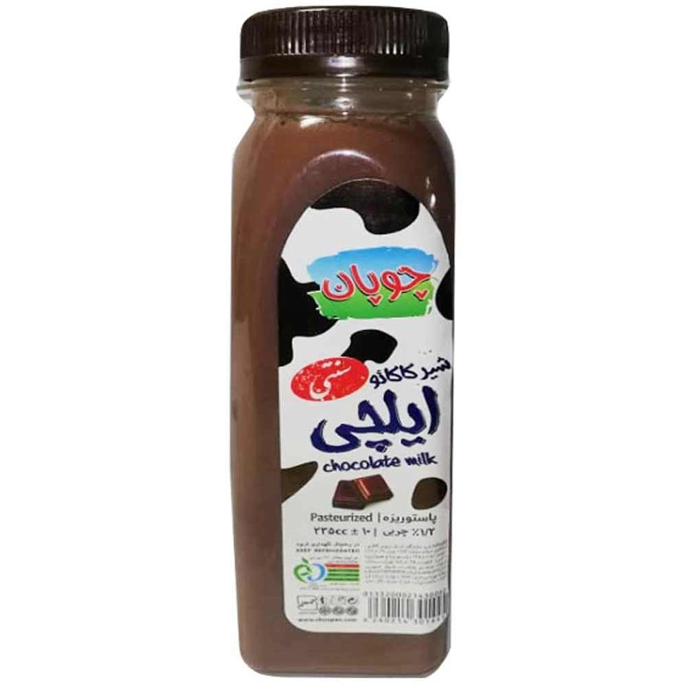 شیرکاکائو بطری 235میل چوپان