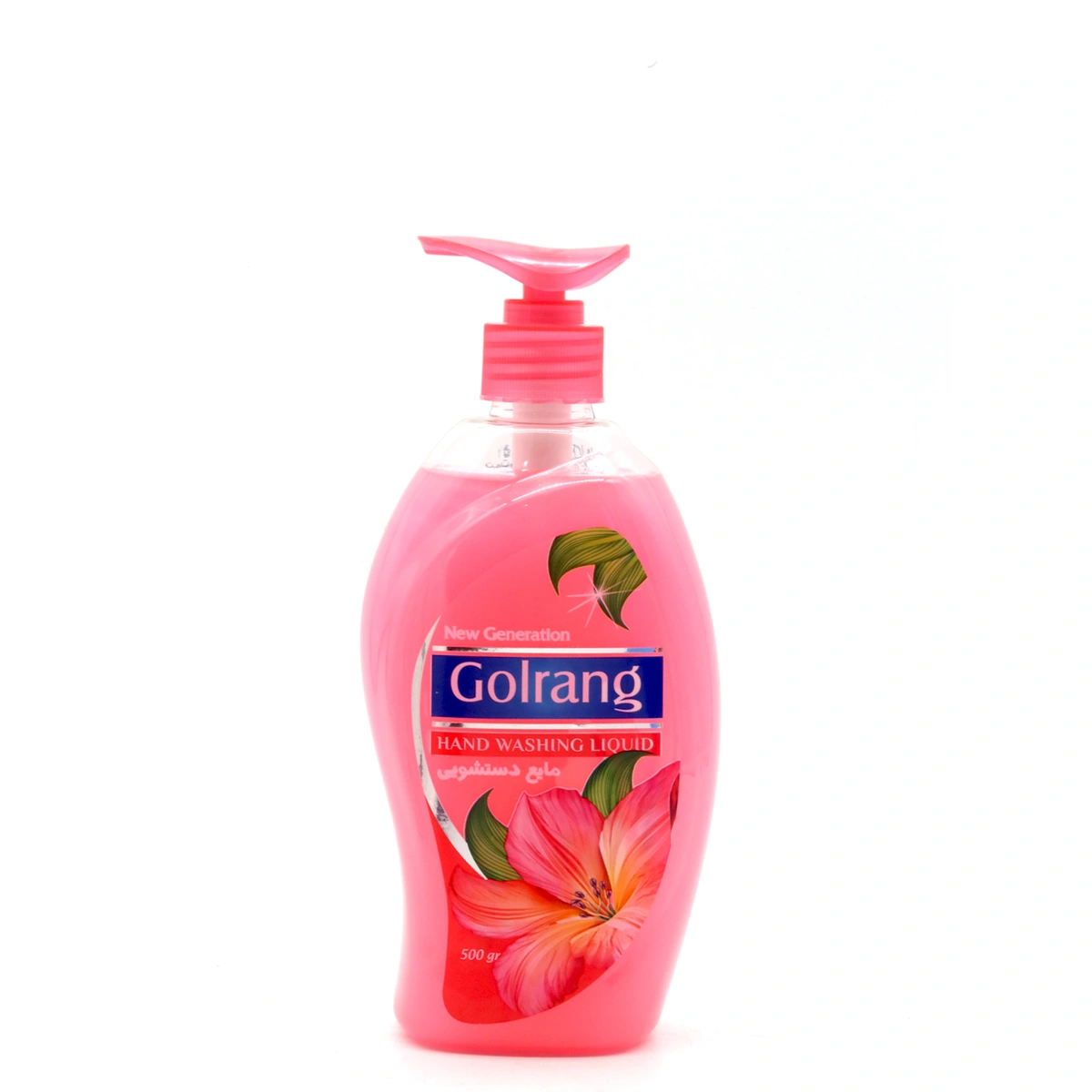 مایع دستشویی صدفی500گ صورتی گلرنگ