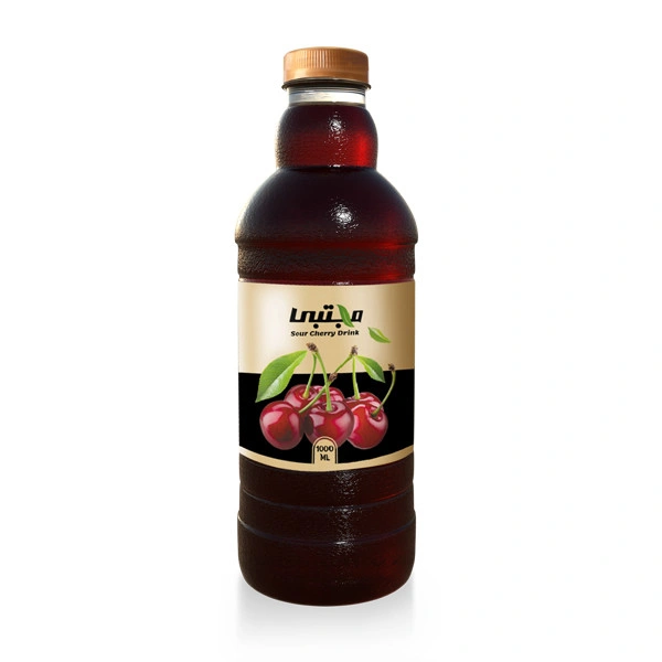 نوشیدنی بدون گاز آلبالو 1 لیتری مجتبی