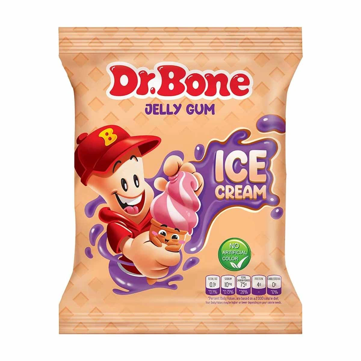 پاستیل با طعم بستنی میوه ای 75گرم دکتر بن