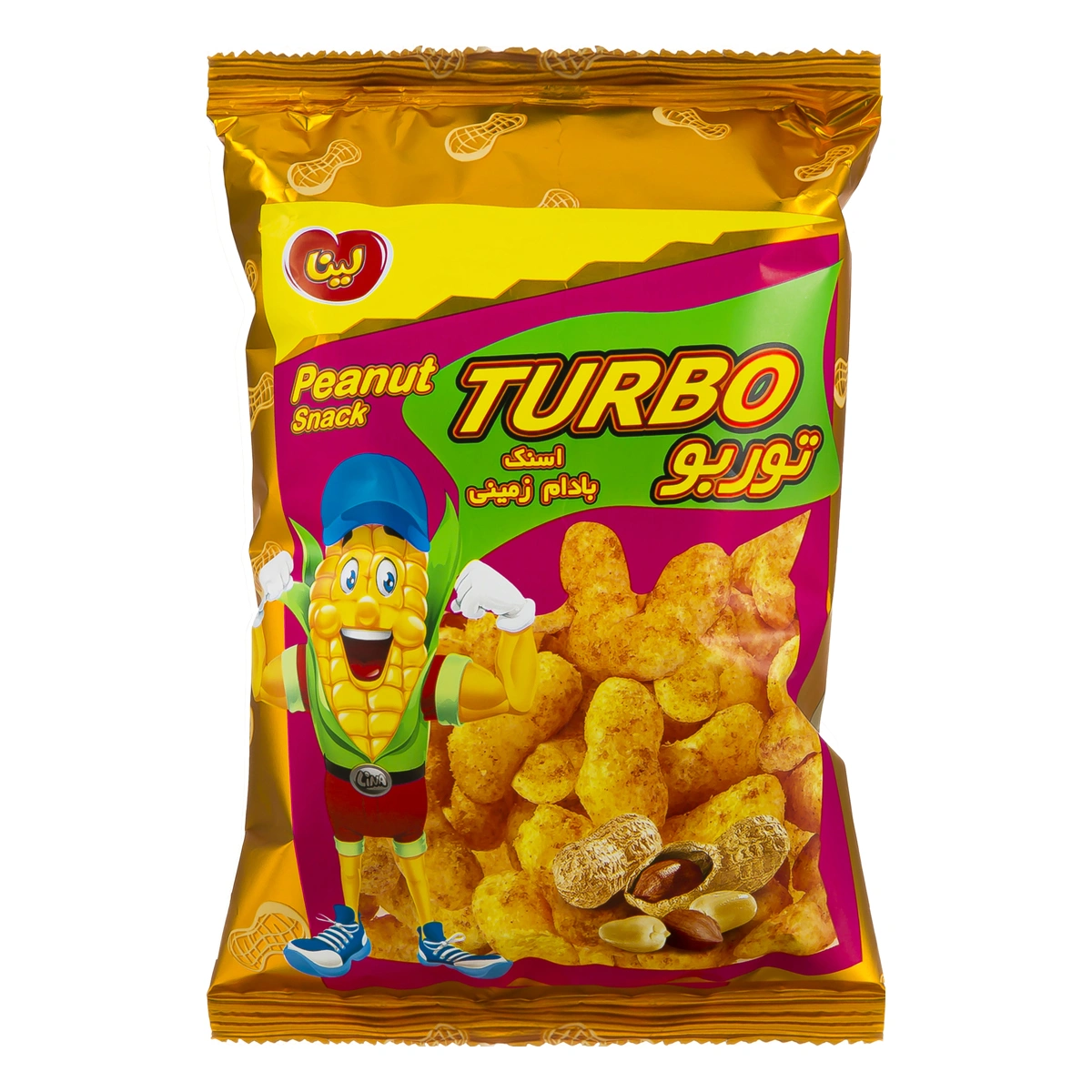 اسنک بادام زمینی توربو