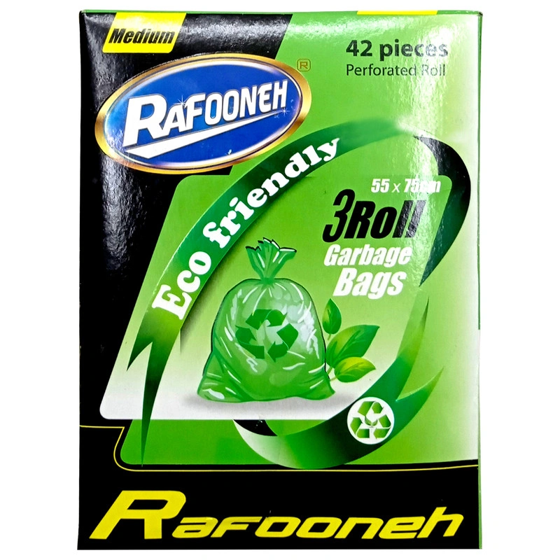 کیسه زباله سه رول متوسط رافونه