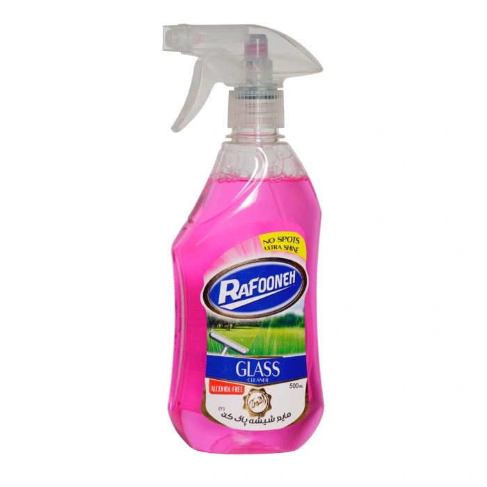 شیشه شوی صورتی 500میل رافونه